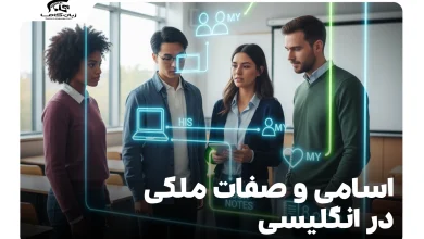 اسامی و صفات ملکی در انگلیسی