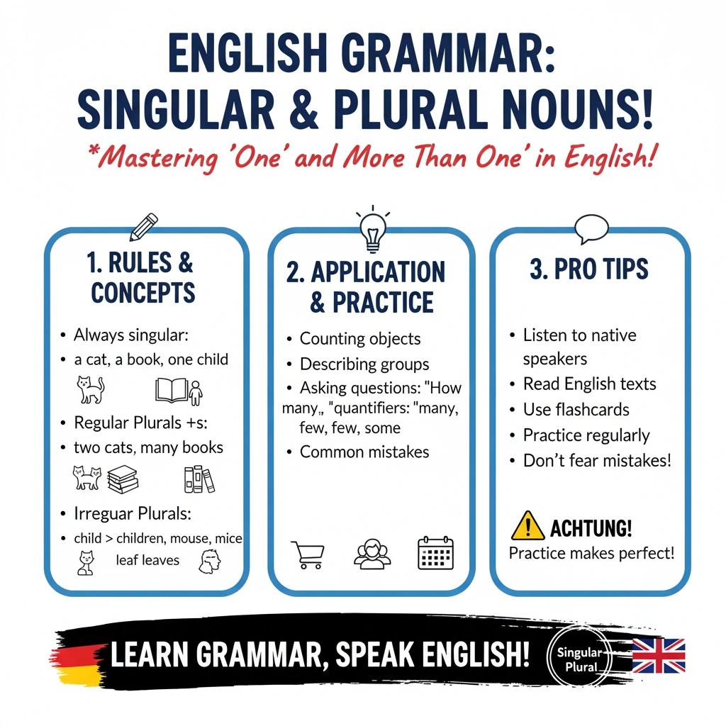 گرامر اسم مفرد و اسم جمع در زبان انگلیسی: راهنمای کامل 2 گرامر اسم مفرد و اسم جمع