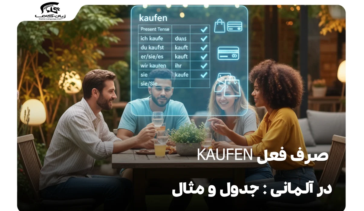 صرف فعل kaufen در آلمانی