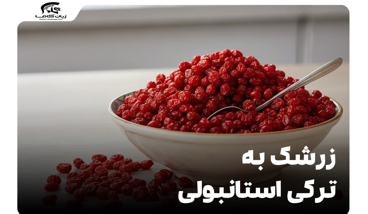 زرشک به ترکی استانبولی