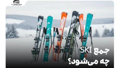 جمع ski چه می‌شود