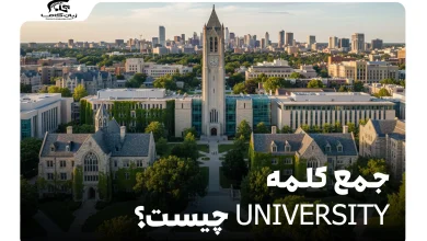 جمع university چه می‌شود